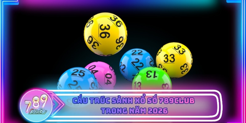 Giao diện sảnh xổ số 789club hiển thị kết quả theo thời gian thực